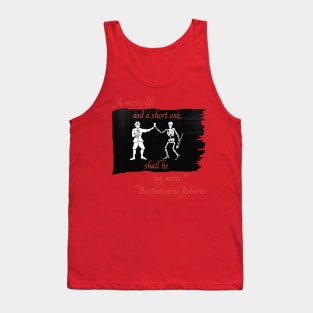 Bartholomew Roberts Flag Tank Top